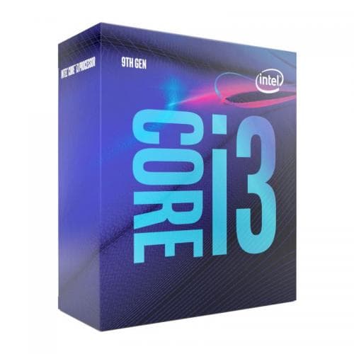 CPU INTEL, skt. LGA 1151 Core i3, i3-9100, frecventa 3.6 GHz, turbo 4.2 GHz, 4 nuclee, putere 65 W, "BX80684I39100"