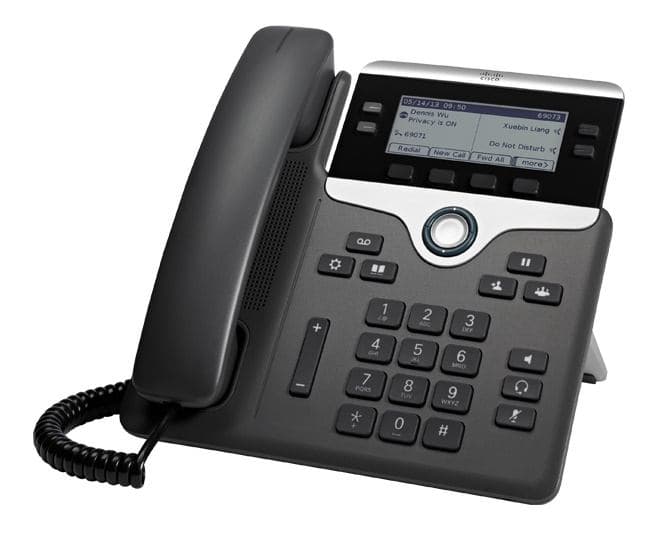 TELEFON IP Cisco, "7841", cu fir, VLAN, display cu 4 linii, PoE, "CP-7841-K9="