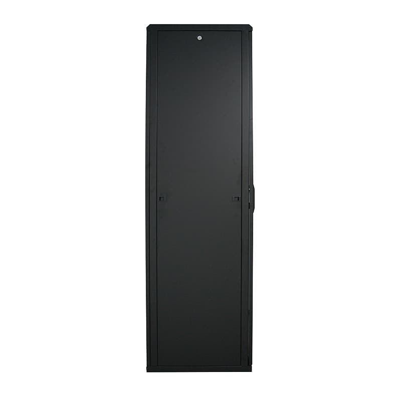 CABINET 19" LOGILINK 22U 800x1000 mm, Dulap, Asamblat, Black, usa sticla cu blocare, otel 1.5mm, sarcina maxima 1500Kg, "D22S81B" — miniatură