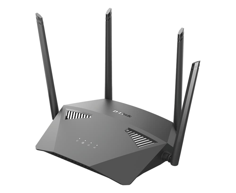 ROUTER D-Link wireless 1900Mbps,1 x WAN Gigabit, 4 porturi Gigabit, 2.4 Ghz/5 Ghz dual band, 4 antene externe, securitate WPA3 "DIR-1950" — miniatură