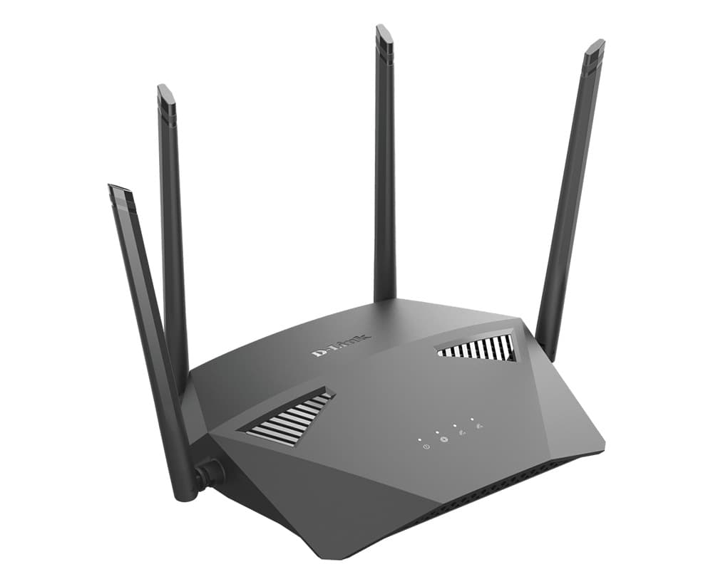 ROUTER D-Link wireless 1900Mbps,1 x WAN Gigabit, 4 porturi Gigabit, 2.4 Ghz/5 Ghz dual band, 4 antene externe, securitate WPA3 "DIR-1950" — miniatură