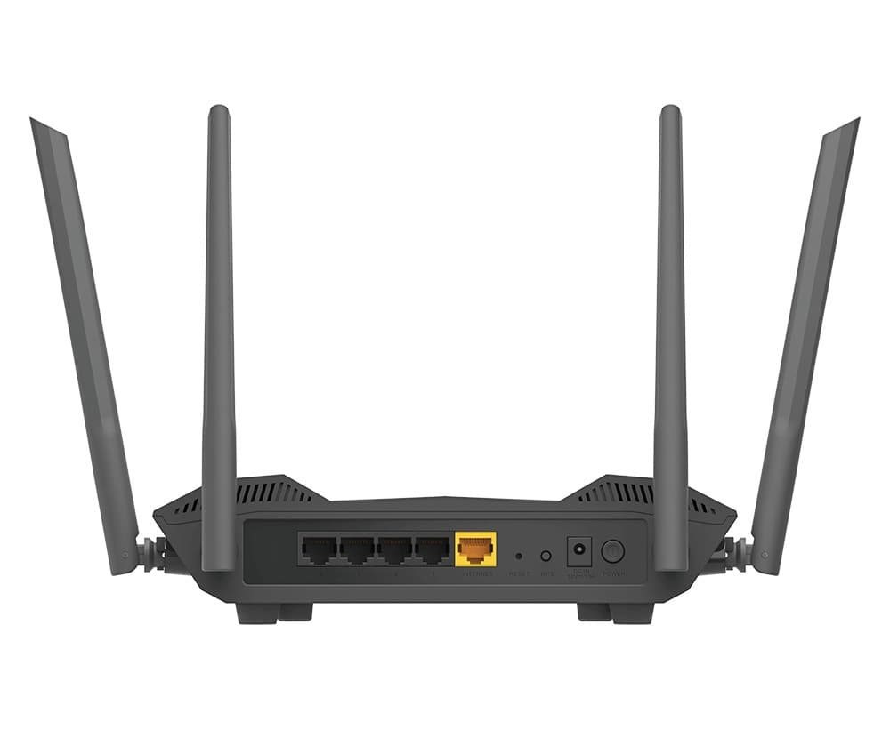 ROUTER D-Link wireless 1500Mbps,1 x WAN Gigabit, 4 porturi Gigabit, 2.4 Ghz/5 Ghz dual band, 4 antene externe, WI-FI 6 "DIR-X1560" — miniatură