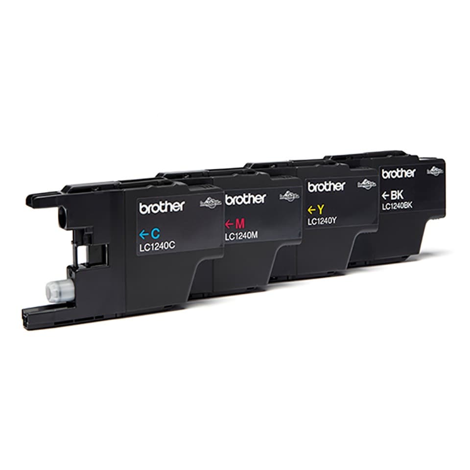 Combo-Pack Original Brother CMY, LC1240RBWBP, pentru DCP-J525W|J725|J925|MFC-J430|J625|J5910|J6510|J6910, "LC1240RBWBP"