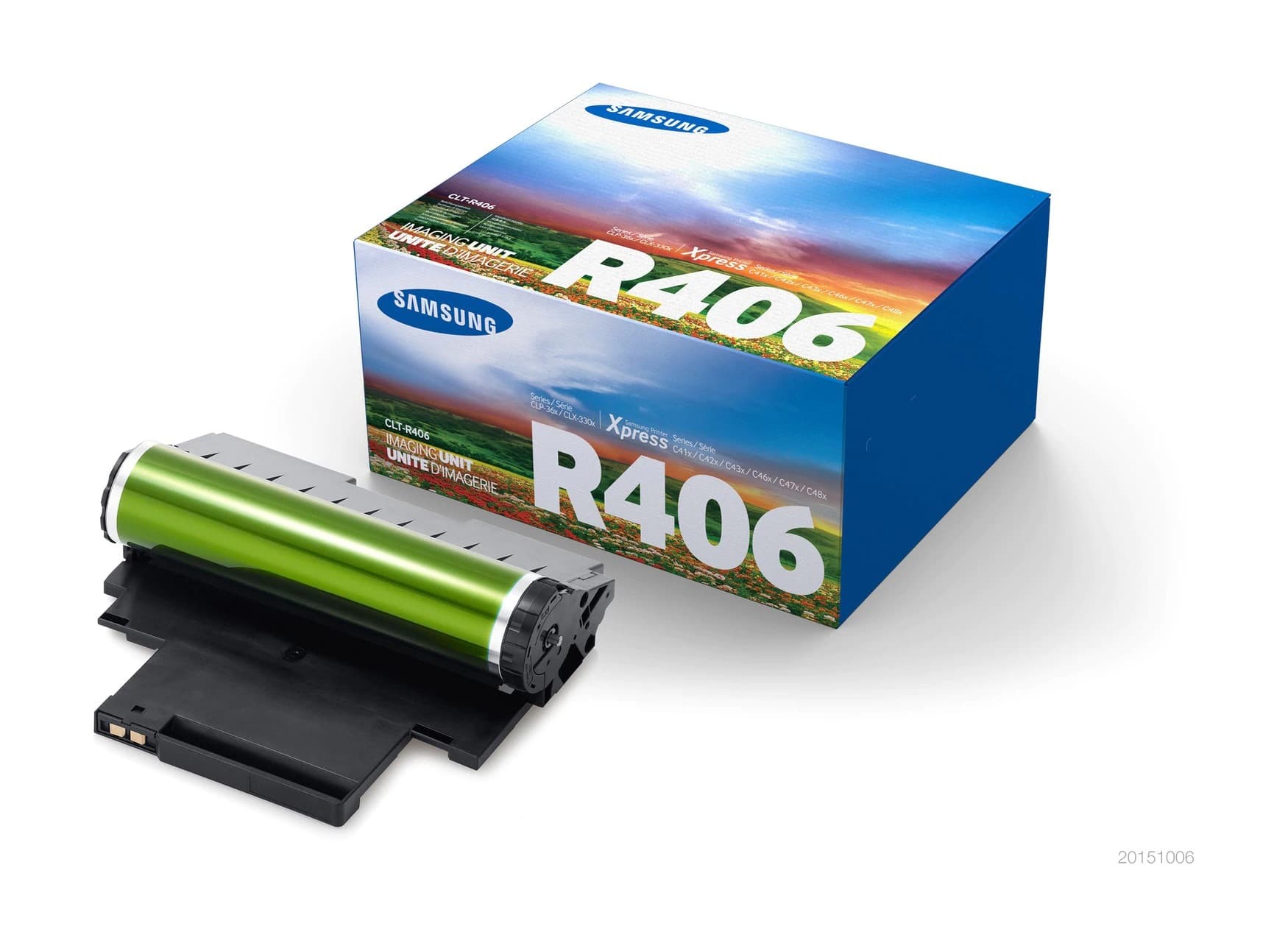 Drum Unit Original Samsung Black, R406, pentru CLP-360|365||CLX-3300|3305, 16K, "SU403A"