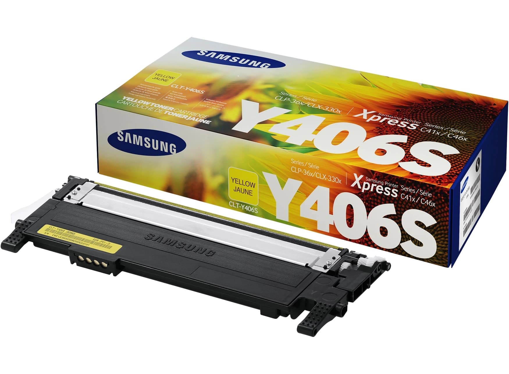 Toner Original Samsung Yellow, Y406S, pentru CLP-360|365||CLX-3300|3305, 1K, "SU462A"