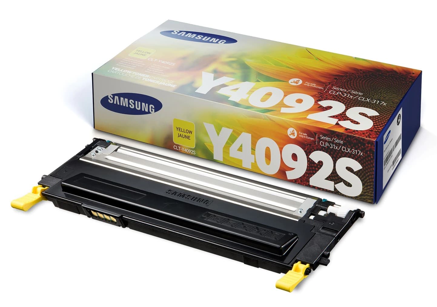 Toner Original Samsung Yellow, Y4092S, pentru CLP-310|CLP-310N|CLP-315|CLP-315W|CLX-3170FN|CLX-3175|CLX-3175FN|CLX-3175FW|CLX-3175N, 1K, "SU482A"