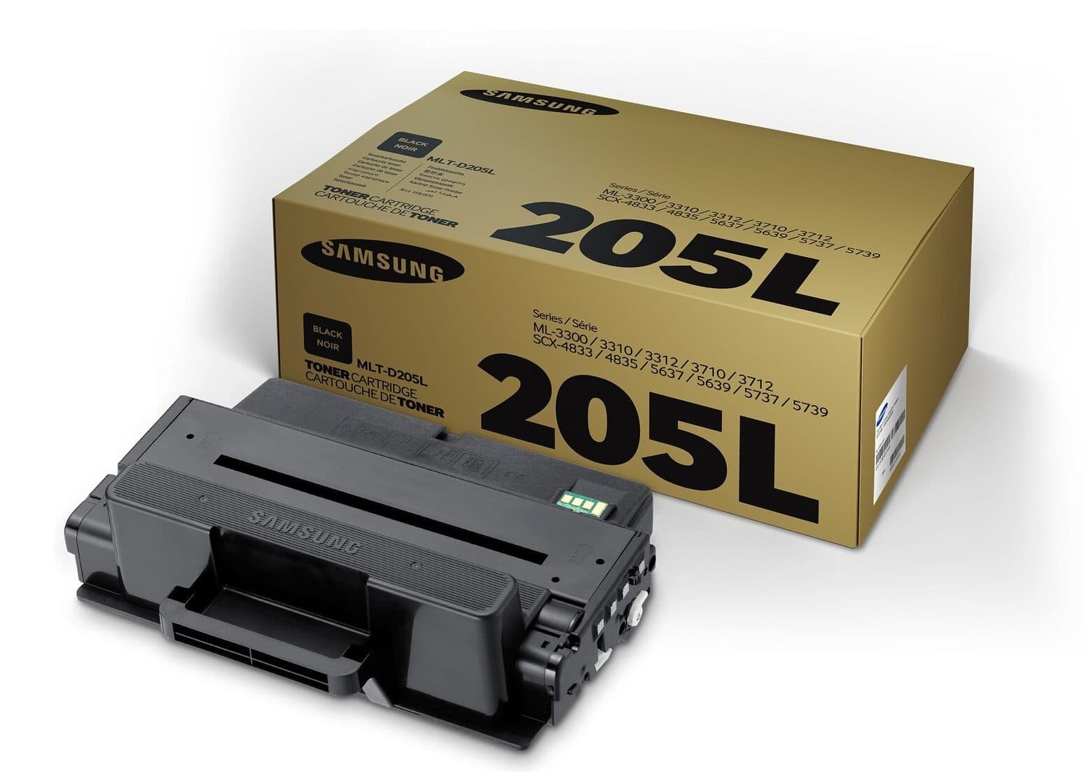 Toner Original Samsung Black, D205L, pentru ML-3310|3710|SCX-4833|4835|5637|5737|5639, 5K, "SU963A"