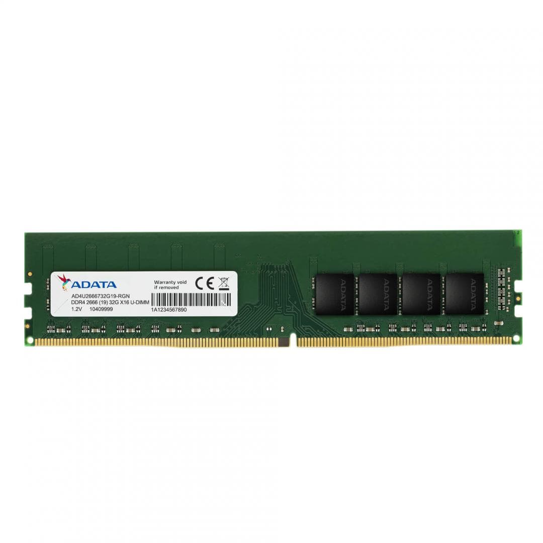 Memorie DDR Adata DDR4 32 GB, frecventa 2666 MHz, 1 modul, "AD4U2666732G19-SGN"