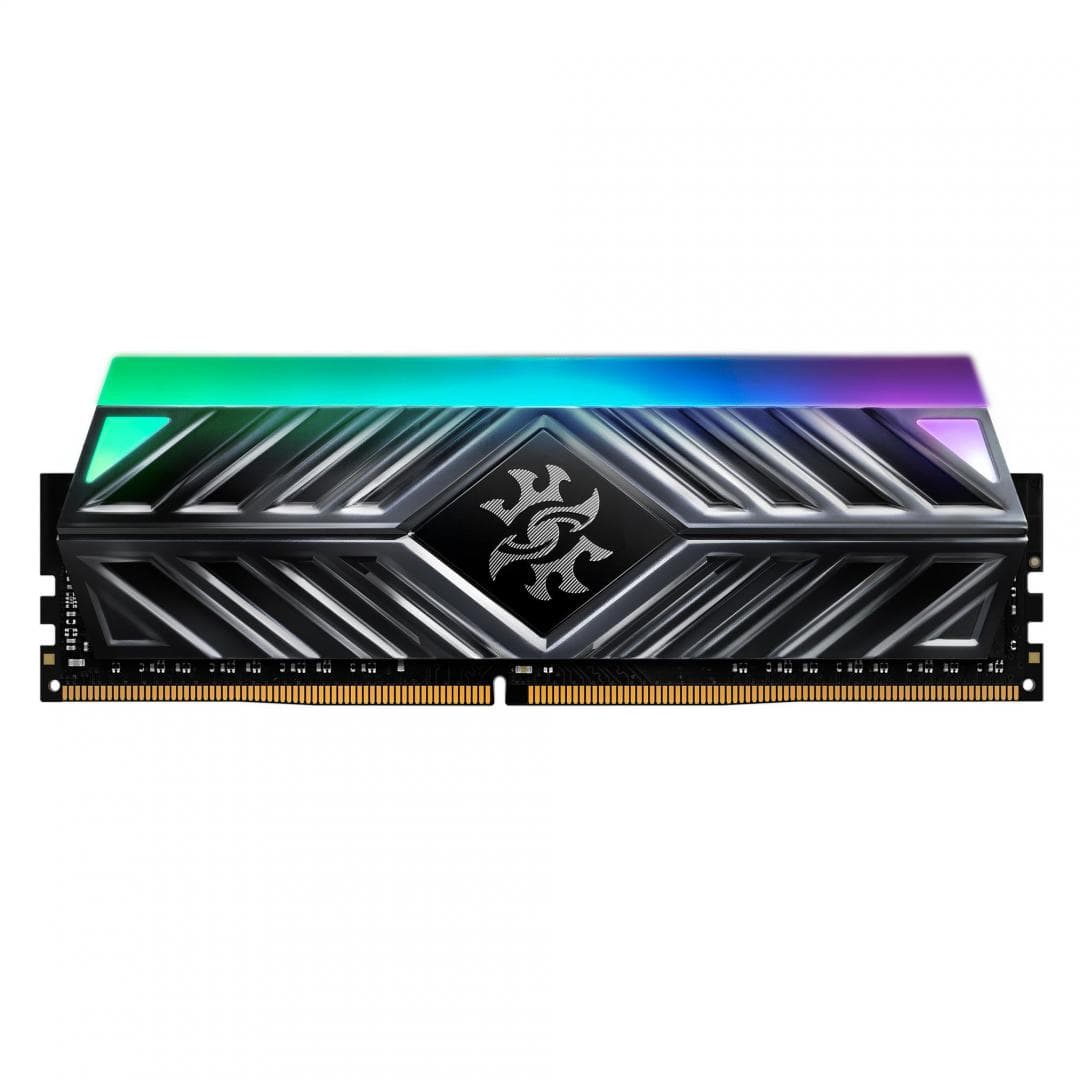 Memorie DDR Adata - gaming DDR4 16 GB, frecventa 2666 MHz, 1 modul, radiator, iluminare RGB, "AX4U2666316G16-ST4"