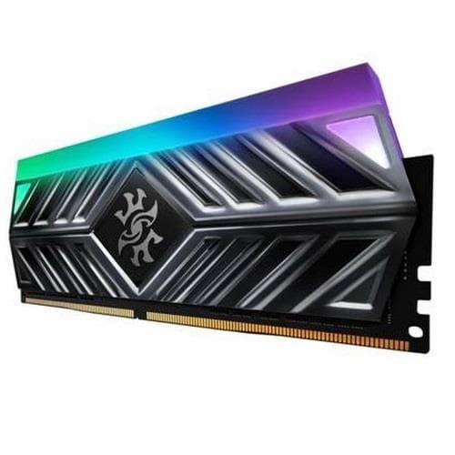 Memorii ADATA gaming DDR4 8 GB, frecventa 3000 MHz, 1 modul, radiator, iluminare RGB, "AX4U300038G16A-ST41"