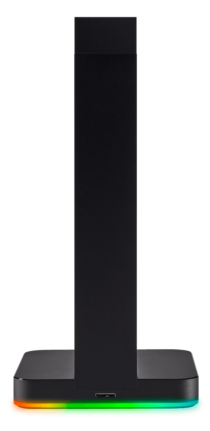 SUPORT casti Corsair, "ST100 RGB", conectare prin USB 3.1 x 2, negru, "CA-9011167-EU" — miniatură