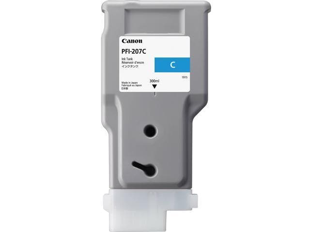 Cartus Cerneala Original Canon Cyan, PFI-207C, pentru IPF 680|685|770|780|785, 300ml,NOPP, "CF8790B001AA"
