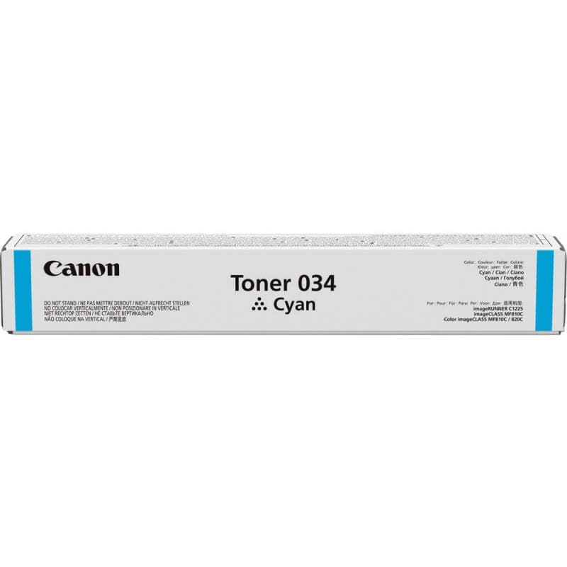 Toner Original Canon Cyan, 034C, pentru IR C1225iF|C1225, 7.3K,NOPP, "CF9453B001AA"