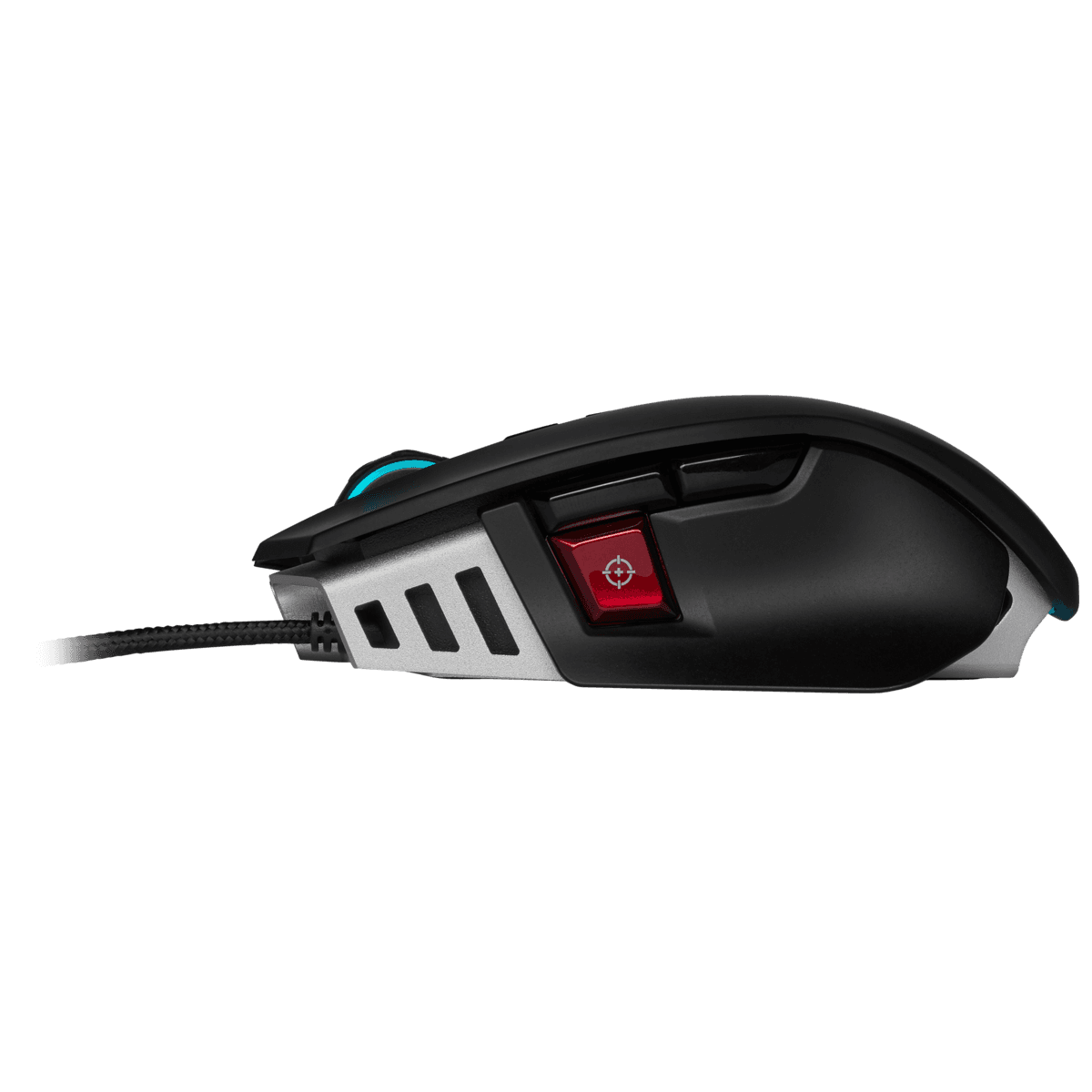 MOUSE CORSAIR, "M65 RGB ELITE", gaming, cu fir, USB, optic, 18000 dpi, butoane/scroll 8/1, iluminare, butoane programabile, negru, "CH-9309011-EU" — miniatură