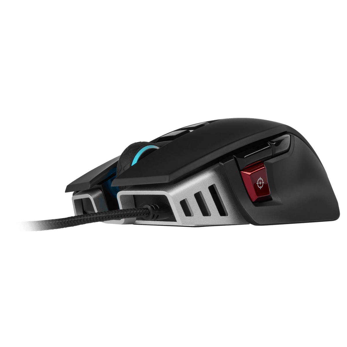 MOUSE CORSAIR, "M65 RGB ELITE", gaming, cu fir, USB, optic, 18000 dpi, butoane/scroll 8/1, iluminare, butoane programabile, negru, "CH-9309011-EU" — miniatură