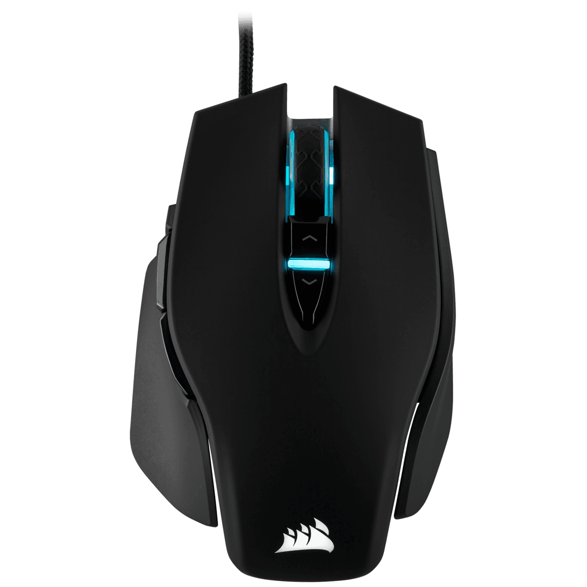 MOUSE CORSAIR, "M65 RGB ELITE", gaming, cu fir, USB, optic, 18000 dpi, butoane/scroll 8/1, iluminare, butoane programabile, negru, "CH-9309011-EU" — miniatură
