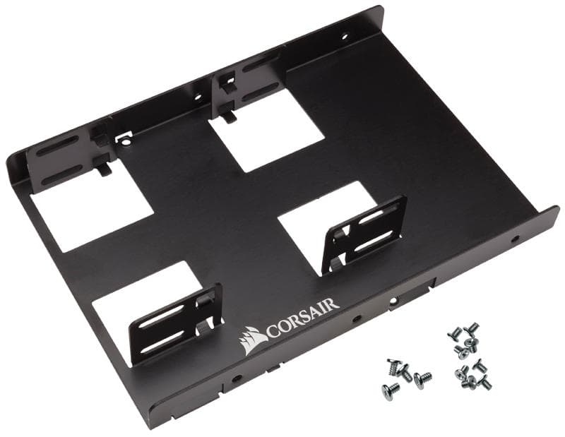 Adaptor bay 3.5" la 2.5" Corsair, intern, bay 3.5" la bay 2.5" x 2, "CSSD-BRKT2" — miniatură