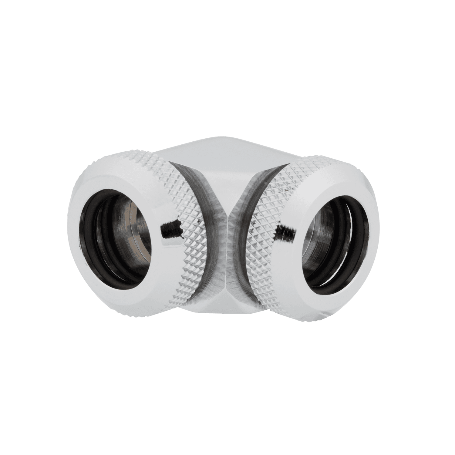 FITTING tub CORSAIR, filet G1/4", fitting straight, pt hard tube, OD 12 mm, chrome, "CX-9052021-WW" — miniatură