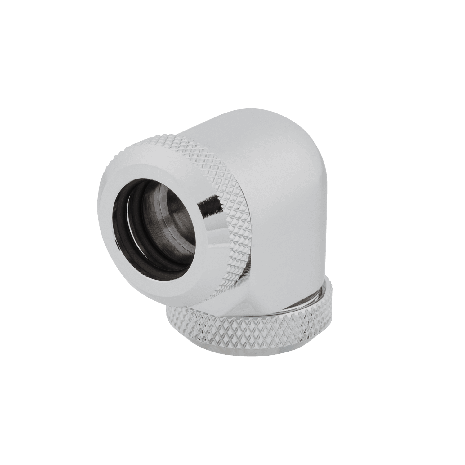 FITTING tub CORSAIR, filet G1/4", fitting straight, pt hard tube, OD 12 mm, chrome, "CX-9052021-WW" — miniatură
