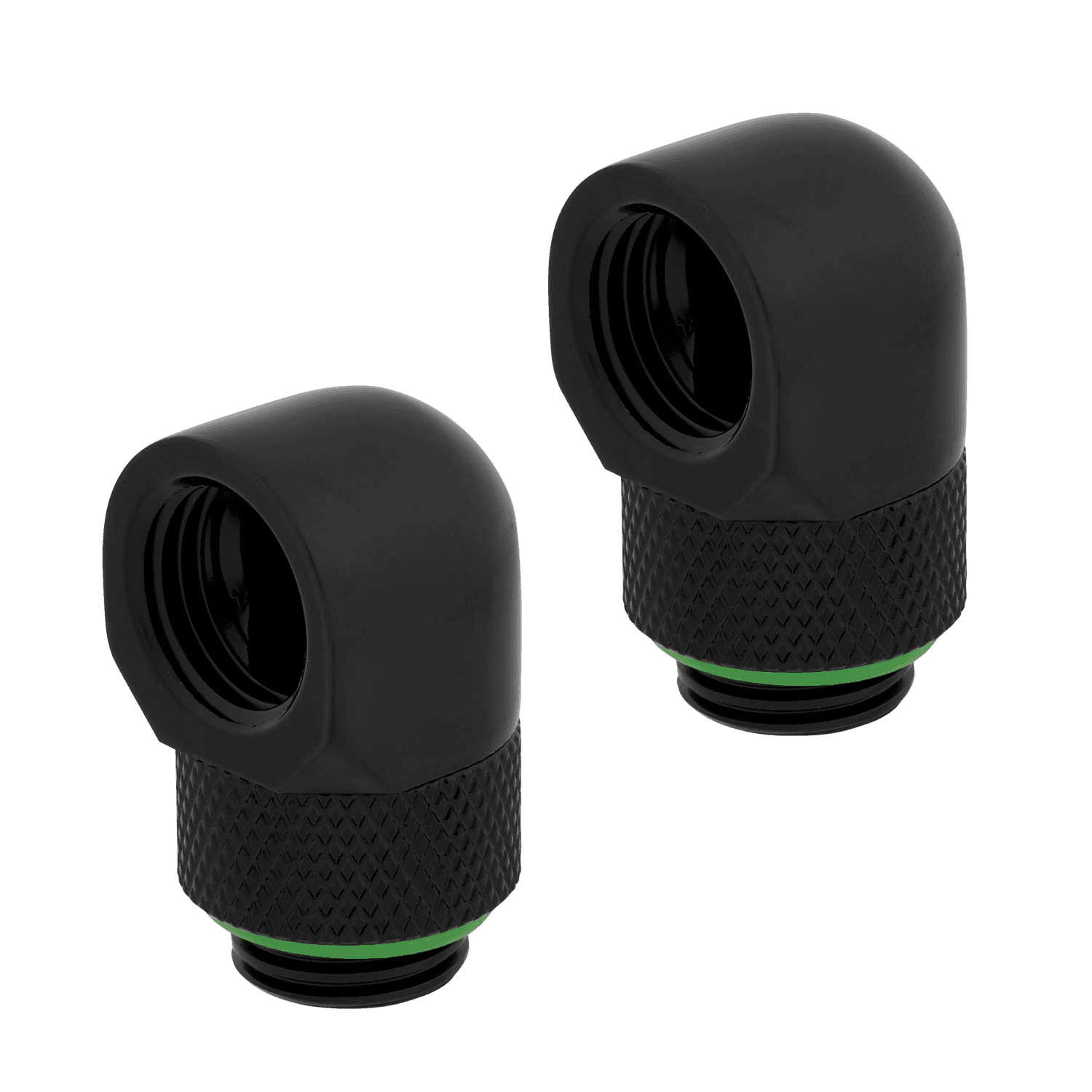 FITTING adaptor CORSAIR, filet G1/4", fitting angled rotary 90°, black, "CX-9055009-WW"