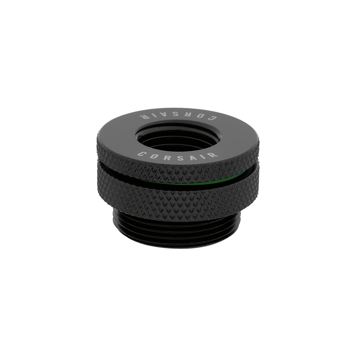 FITTING adaptor CORSAIR, filet G1/4", fitting fill port, black, "CX-9055018-WW" — miniatură