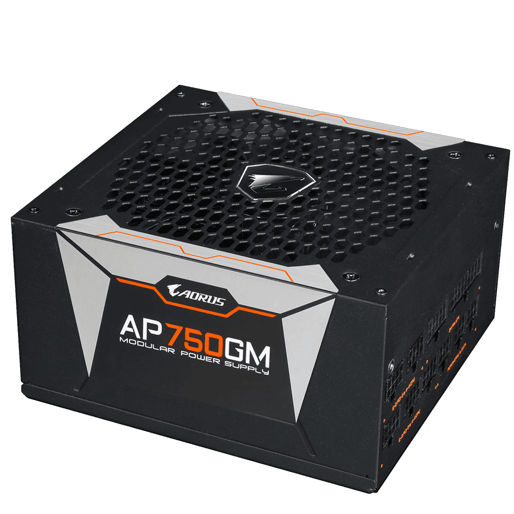 SURSA GIGABYTE AORUS P750W, 750 W, modulara, ATX 12V V2.31, fan 135 mm x 1, 80 Plus Gold, "GP-AP750GM"