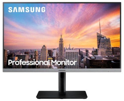 MONITOR SAMSUNG 24", grafica, IPS, Full HD (1920 x 1080), Wide, 250 cd/mp, 5 ms, HDMI, VGA, DisplayPort, "LS24R650FDUXEN" — miniatură