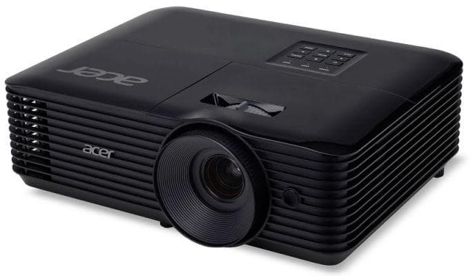 PROIECTOR ACER X128HP, lampa DLP, 4000 lumeni, rezolutie XGA (1024 x 768), contrast 20.000 : 1, VGA, HDMI, USB 2.0, mini-jack,boxe, "MR.JR811.00Y"