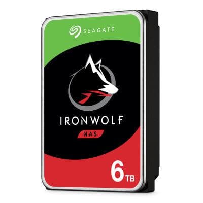 HDD SEAGATE 6 TB, IronWolf, 5.400 rpm, buffer 256 MB, pt. NAS, "ST6000VN001"