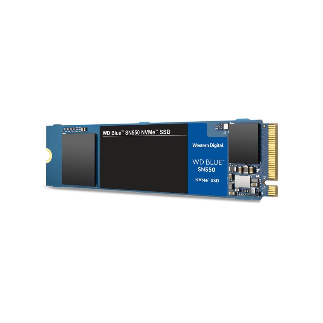 SSD WD, Blue SN550, 250 GB, M.2, PCIe Gen3.0 x4, 3D Nand, R/W: 2400/950 MB/s, "WDS250G2B0C" — miniatură