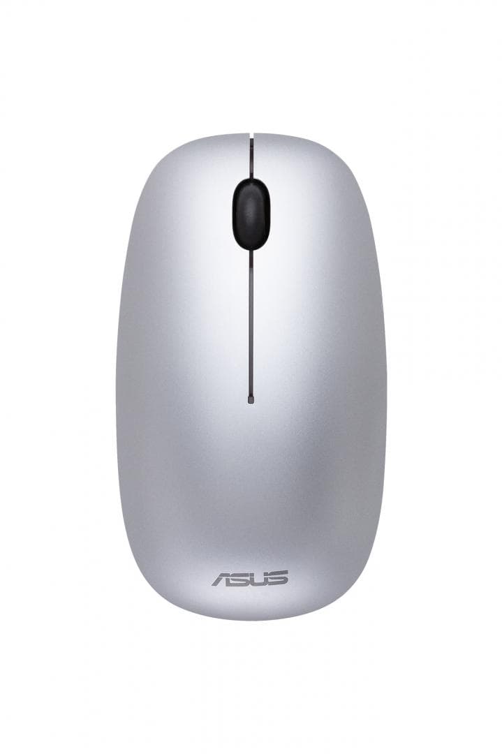 MOUSE Asus, "MW201C", PC sau NB, wireless, Bluetooth | 2.4GHz, optic, 1600 dpi, butoane/scroll 3/1, mod dual de conectare, gri, "90XB061N-BMU000" — miniatură