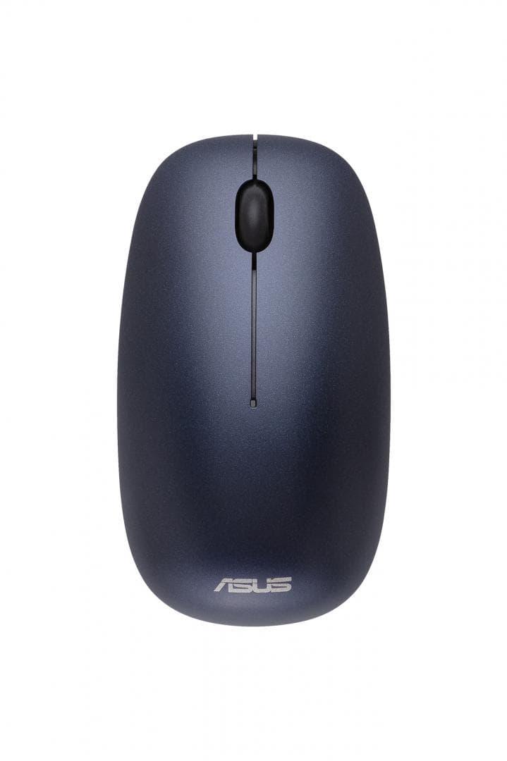 MOUSE Asus, "MW201C", PC sau NB, wireless, Bluetooth | 2.4GHz, optic, 1600 dpi, butoane/scroll 3/1, mod dual de conectare, albastru, "90XB061N-BMU010" — miniatură