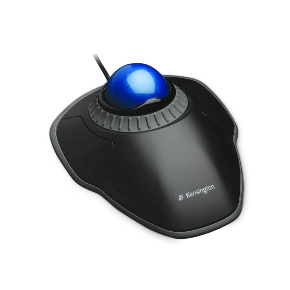 MOUSE Kensington - trackball, "Orbit", trackball, cu fir, USB, optic, nespecificat, butoane/scroll 2/1, trackball, negru, "K72337EU"