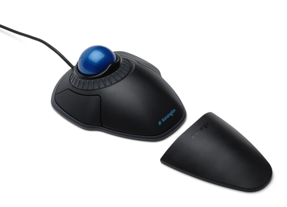 MOUSE Kensington - trackball, "Orbit", trackball, cu fir, USB, optic, nespecificat, butoane/scroll 2/1, trackball, negru, "K72337EU" — miniatură