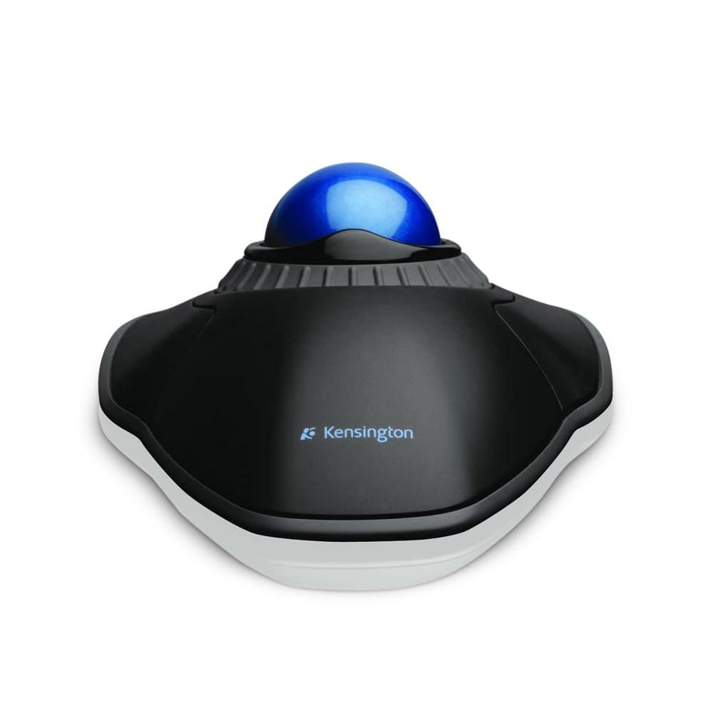 MOUSE Kensington - trackball, "Orbit", trackball, cu fir, USB, optic, nespecificat, butoane/scroll 2/1, trackball, negru, "K72337EU" — miniatură