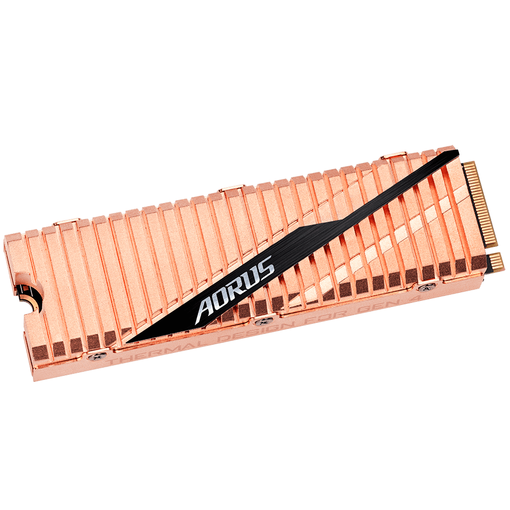 SSD GIGABYTE, 1 TB, M.2, PCIe Gen4.0 x4, 3D TLC Nand, R/W: 5000/4400 MB/s, "GP-ASM2NE6100TTTD" — miniatură