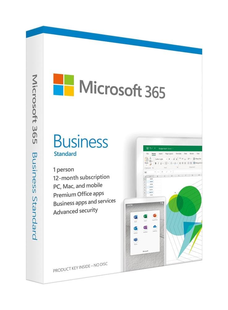 LICENTA retail MICROSOFT, tip Office 365 Business Premium pt PC si Mac, 64/32 biti, engleza, 1 utilizator, valabilitate 1 an, utilizare Business, "KLQ-00461"