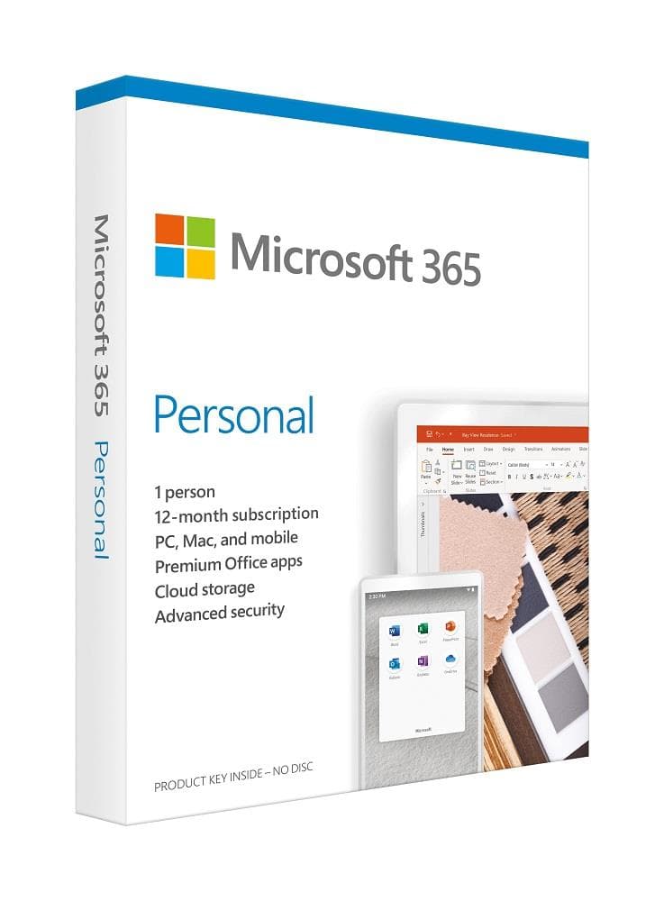 LICENTA retail MICROSOFT, tip Office 365 Personal pt PC si Mac, 64/32 biti, engleza, 1 utilizator, valabilitate 1 an, utilizare Home, "QQ2-00989"