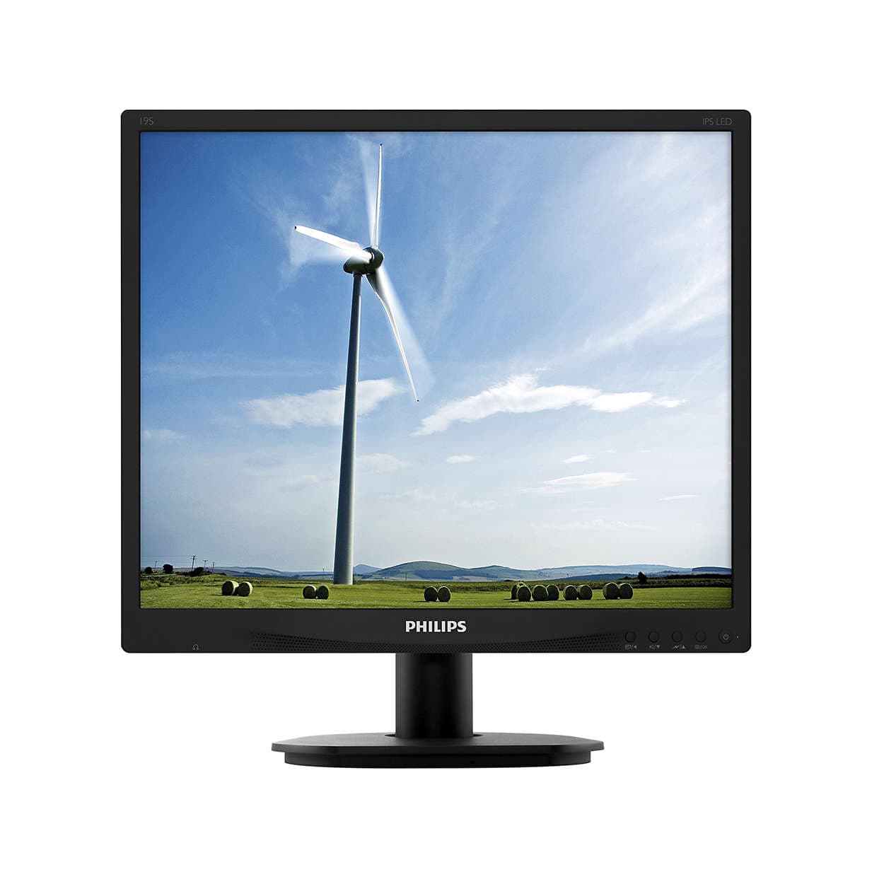 MONITOR PHILIPS 19", home, office, LED, SXGA (1280 x 1024), Clasic, 250 cd/mp, 14 ms, DVI, VGA, "19S4QAB/00"