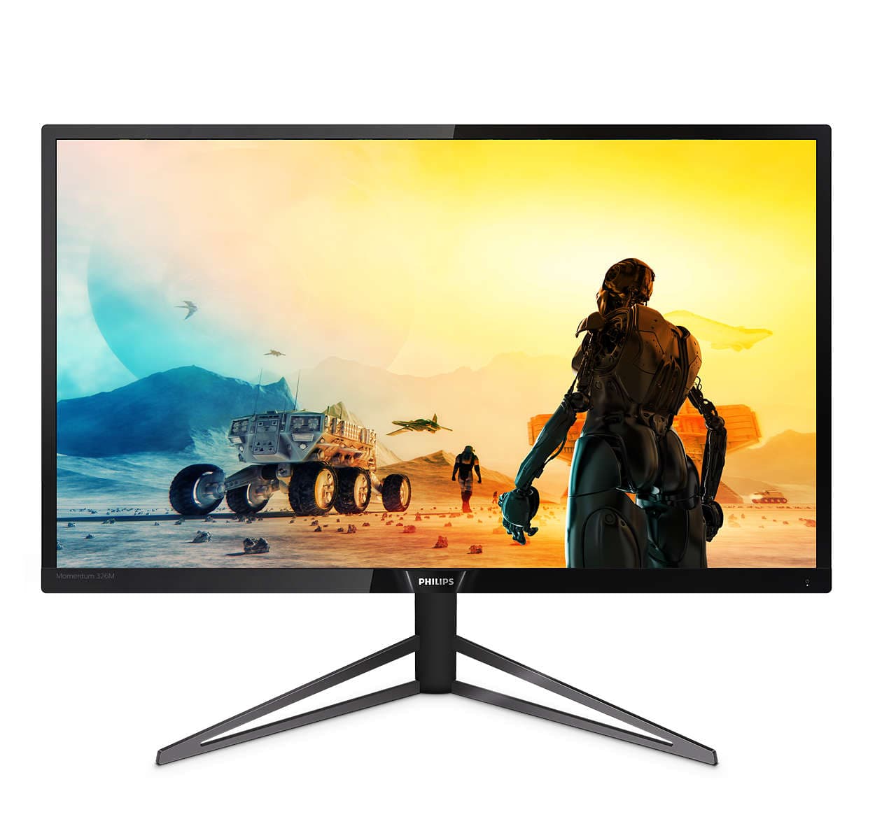 MONITOR PHILIPS 31.5", multimedia, MVA, 4K UHD (3840 x 2160), Wide, 400 cd/mp, 4 ms, HDMI x 3, DisplayPort, "326M6VJRMB/00"