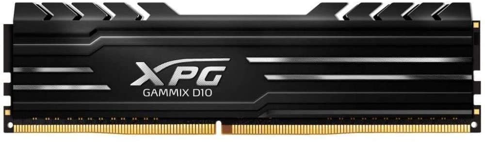 Memorii ADATA gaming DDR4 8 GB, frecventa 3200 MHz, 1 modul, radiator, "AX4U320038G16A-SB10"