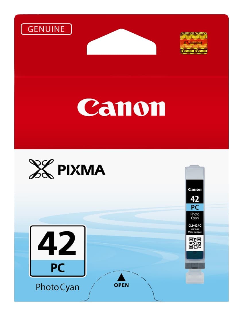 Cartus Cerneala Original Canon Light Cyan, CLI-42PC, pentru Pixma Pro 10|Pro 100, "BS6388B001AA"