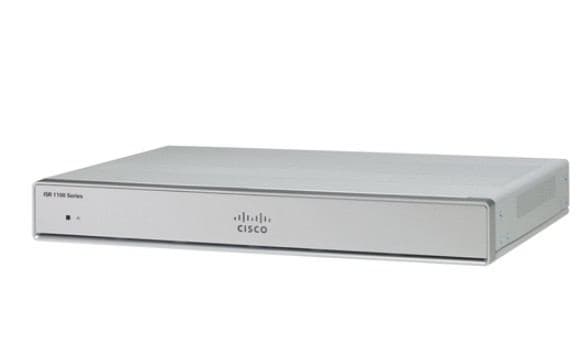 ROUTER CISCO ISR 1100, wired, port LAN 10/100/1000 x 4, port WAN 10/100/1000 x 1, "C1111-4P"