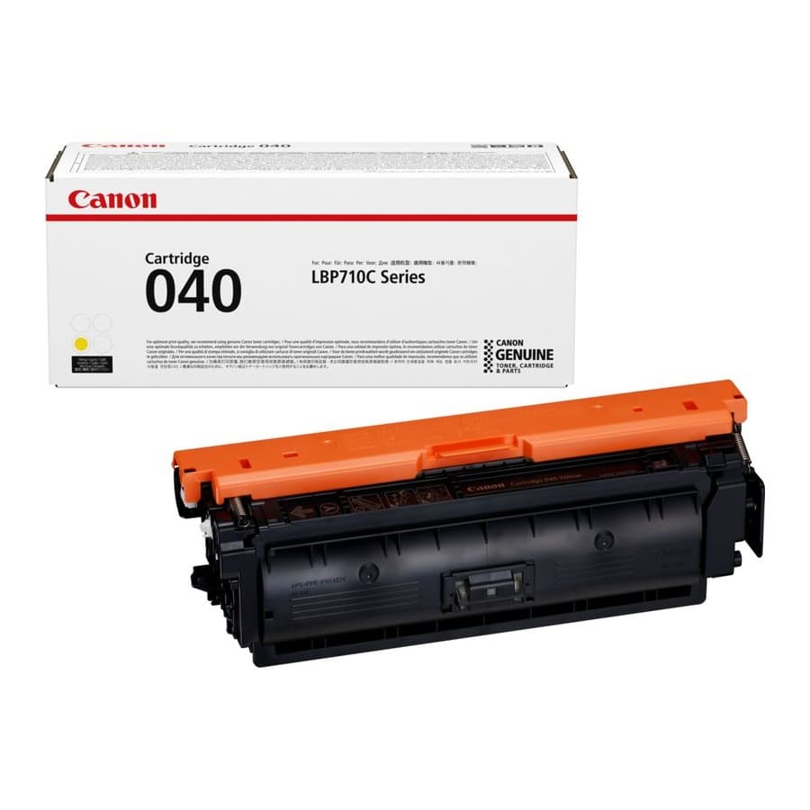 Toner Original Canon Yellow, CRG-040Y, pentru I-Sensys LBP-710|LBP-712, 5.4K, "CR0454C001AA"