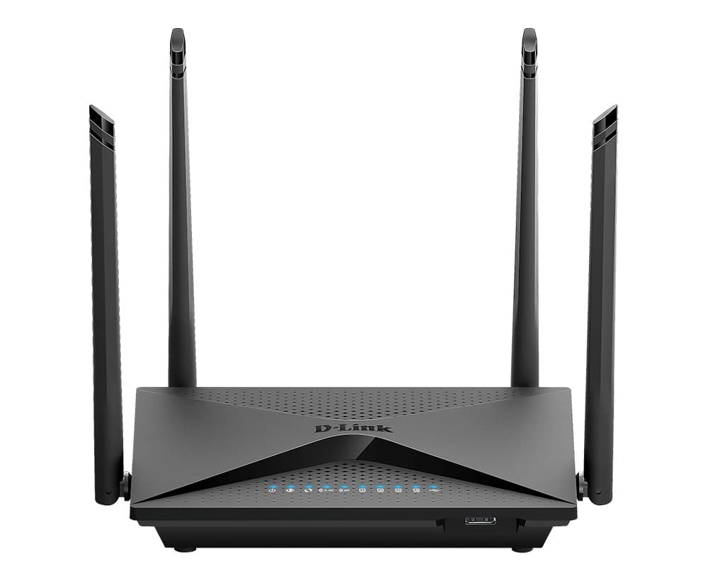 ROUTER D-LINK wireless 1300Mbps, 4 porturi Gigabit, 4 antene externe, 1 x USB 3.0, Dual Band AC1300 (867/400Mbps), "DIR-853"
