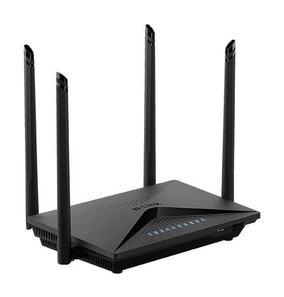 ROUTER D-LINK wireless 1300Mbps, 4 porturi Gigabit, 4 antene externe, 1 x USB 3.0 3G/4G suport, Dual Band AC1300 (867/400Mbps), "DIR-853/EE" — miniatură