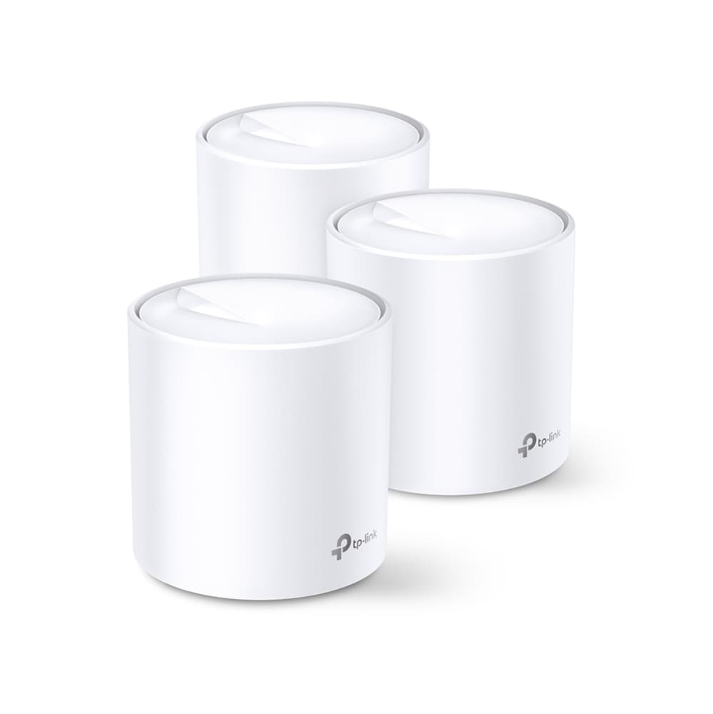 MESH TP-LINK, wireless, router AX5400, pt interior, 5400 Mbps, port LAN, WAN, 2.4 GHz | 5 GHz, antena interna x 4, standard 802.11ax Wi-Fi 6, "Deco X60(3-pack)"