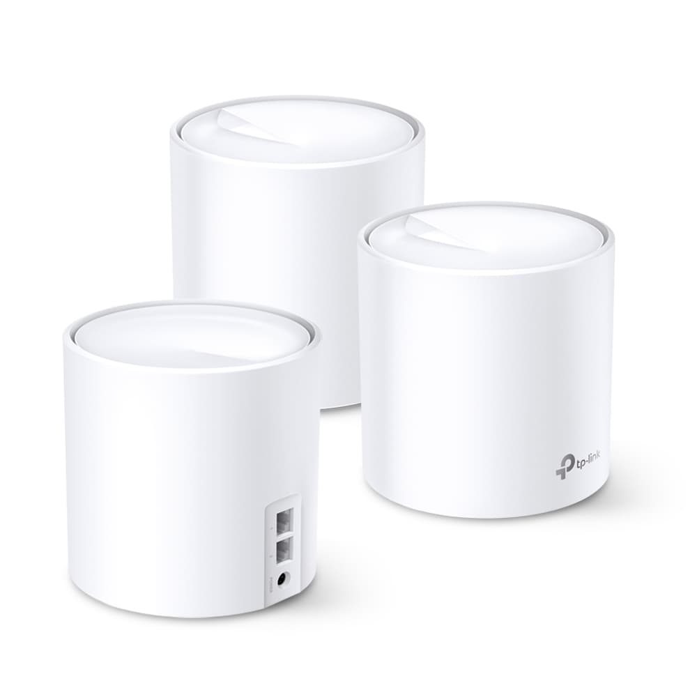MESH TP-LINK, wireless, router AX5400, pt interior, 5400 Mbps, port LAN, WAN, 2.4 GHz | 5 GHz, antena interna x 4, standard 802.11ax Wi-Fi 6, "Deco X60(3-pack)" — miniatură