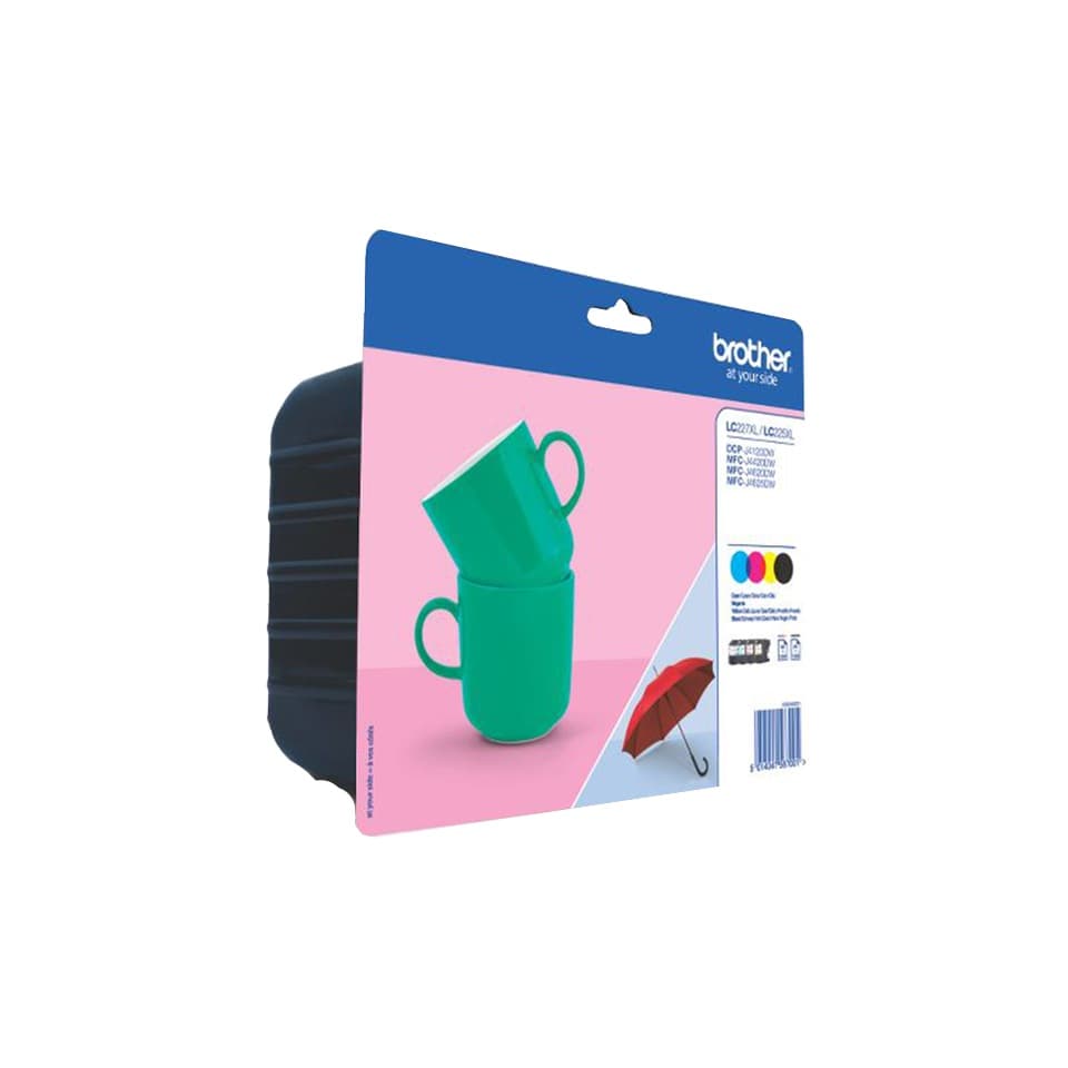 Combo-Pack Original Brother CMYK, LC227XLVALBP, pentru DCP-J4120|MFC-J4420|J4620|J5320|J5620|J5720, "LC227XLVALBP"