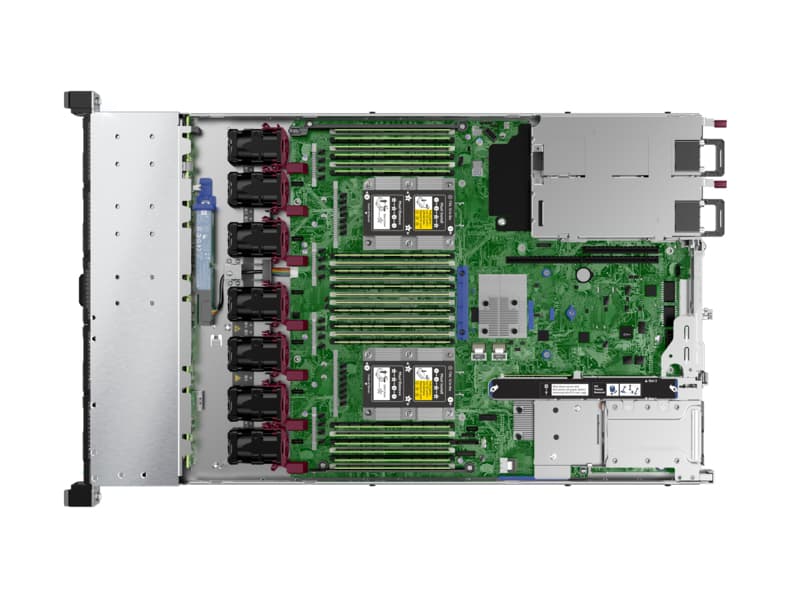 SERVER HP DL360 GEN10, 1 CPU Intel Xeon Scalable 4214R, 2.4 GHz, 12 nuclee, RDIMM 32 GB DDR4, carcasa tip Rackabila 1U, "P23579-B21" — miniatură
